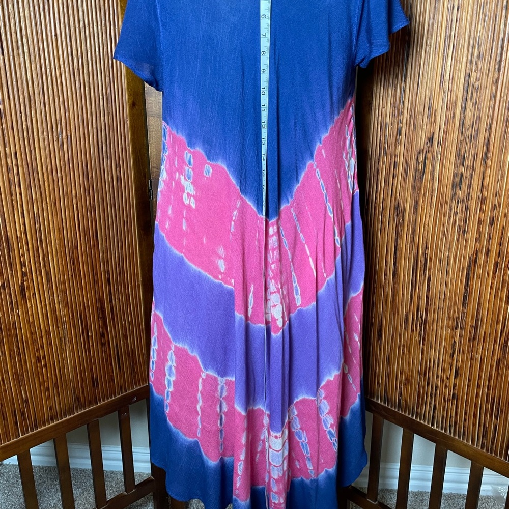🌺 Exert Brand Floral Multicolor Asymmetrical Dress – Women’s Size OS 🌺 - Picture 13 of 15